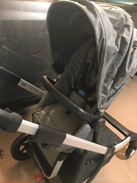 thule sleek infant seat rear facing