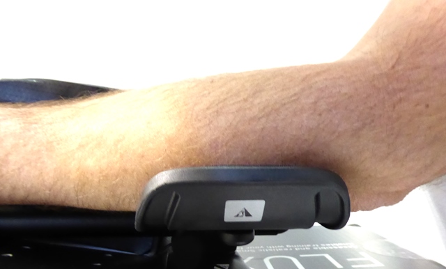 aerobar armrest position for leverage